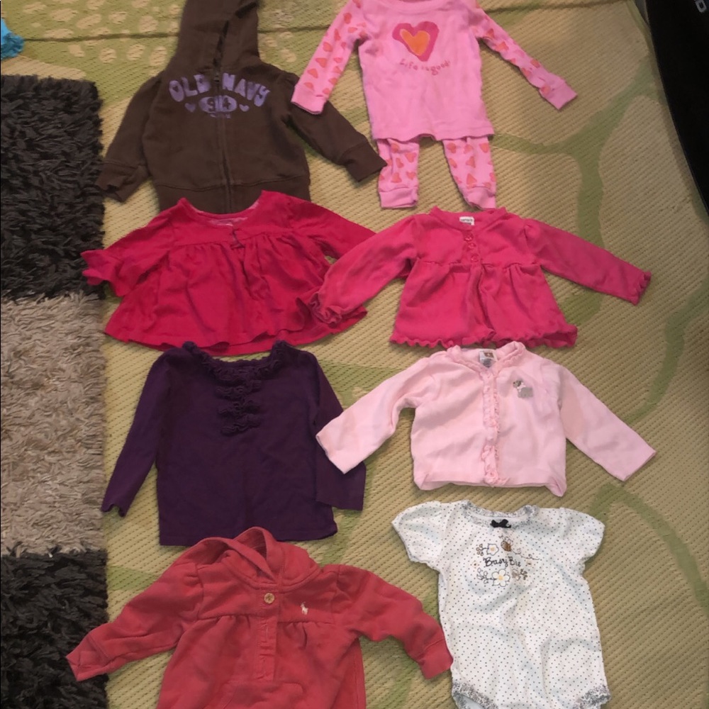 Baby girl tops